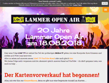 Tablet Screenshot of lammer-open-air.de